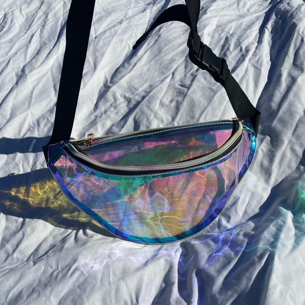 See through fanny pack
